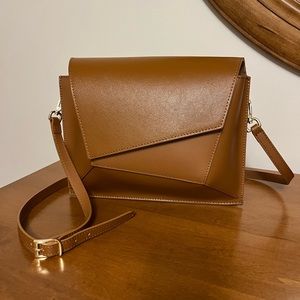Italian Leather Minimalist Style Shoulder/Crossbody bag